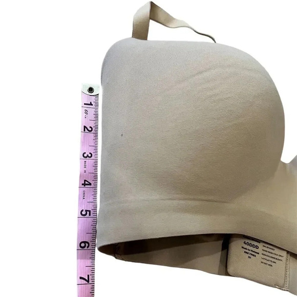 Soma Enbliss Wireless T-Shirt Bra 40DDD Beige Lightly Lined Adjustable - Picture 9 of 9